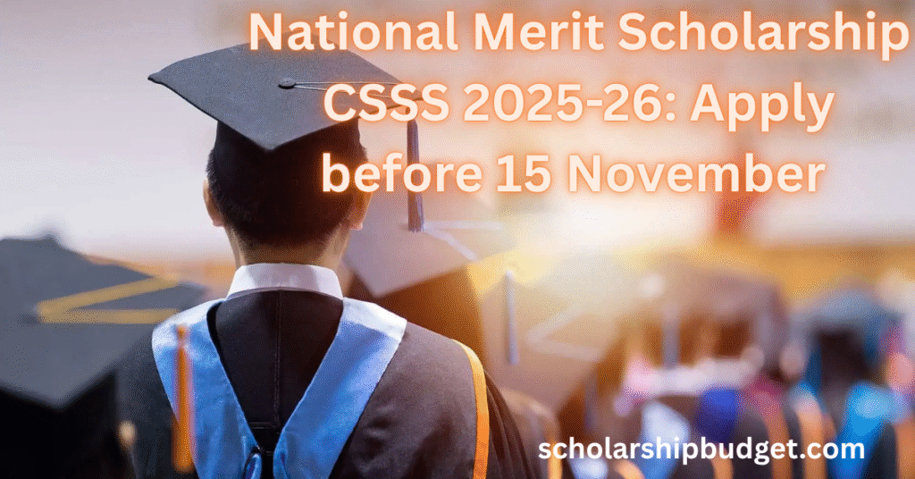 National Merit Scholarship CSSS 2025